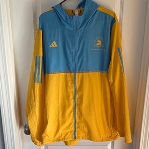 Adidas Two-Tone Blue and Yellow Jacket